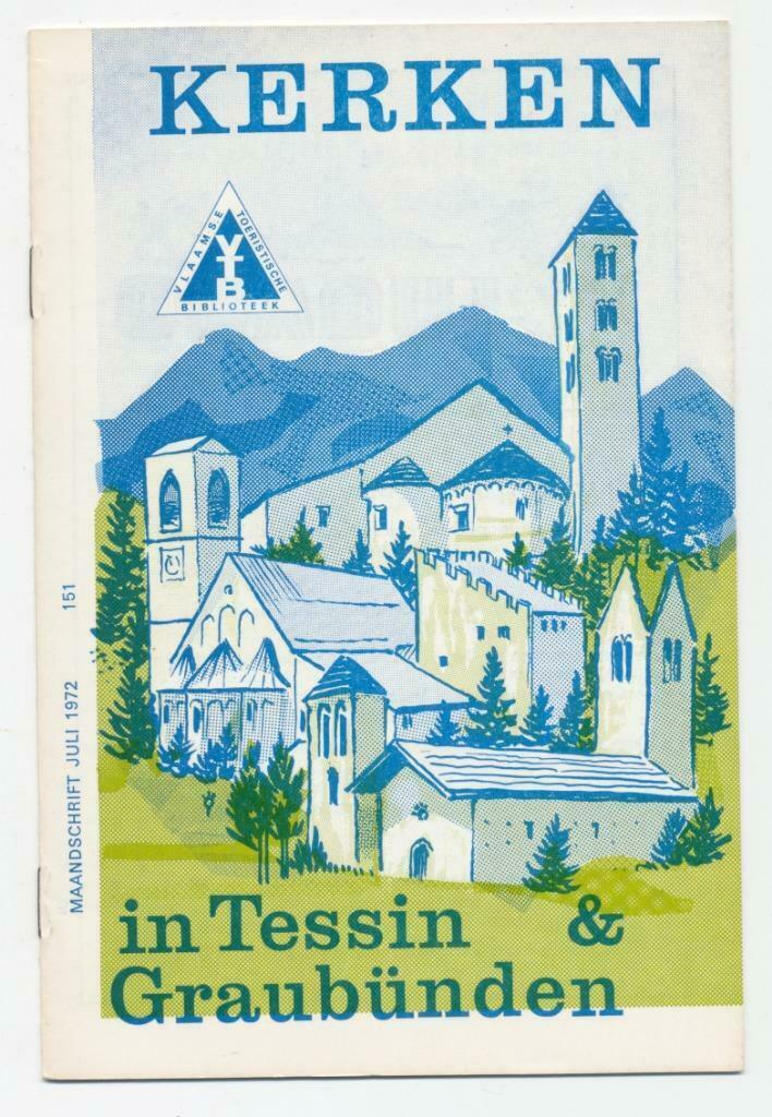 VTB - Kerken in Tessin & Graubünden - VTB 1972, Boeken, Geschiedenis | Wereld, Gelezen, Ophalen of Verzenden