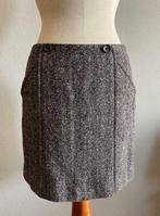 Bruine wollen rok Laurèl maat 36, Kleding | Dames, Bruin, Verzenden, Zo goed als nieuw, Knielengte