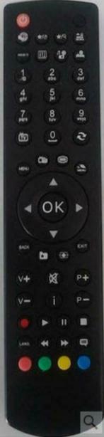 Télécommande D-Vision LED3218c, TV, Hi-fi & Vidéo, Originale, TV, Enlèvement ou Envoi, Neuf