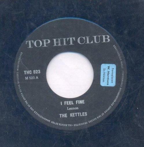 The Kettles – I feel fine / No reply – Single – 45 rpm, Cd's en Dvd's, Vinyl | Overige Vinyl, Gebruikt, Overige formaten, Ophalen of Verzenden