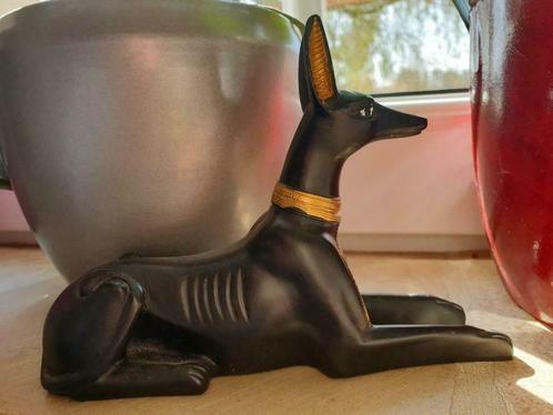 Sculpture D'anubis Mythologie égyptienne (Anubis chien), Collections, Collections Animaux, Neuf, Statue ou Figurine, Chien ou Chat
