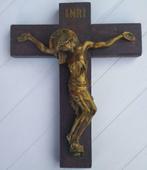 antiek brons beeld 29 cm 2 kilo art deco kruisbeeld