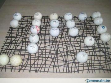 ensemble de  20 balles de golf de diverses marques, Utilisé, Balle(s)