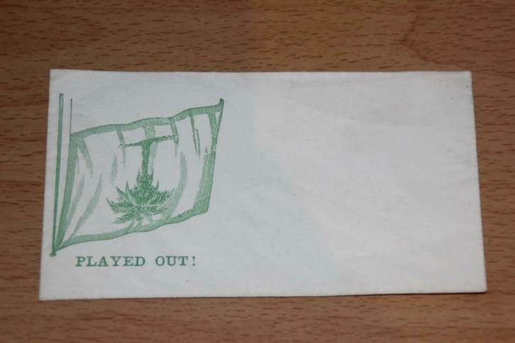 US WO2-envelop (mediterraan front), Verzamelen, Militaria | Tweede Wereldoorlog, Landmacht, Boek of Tijdschrift, Verzenden