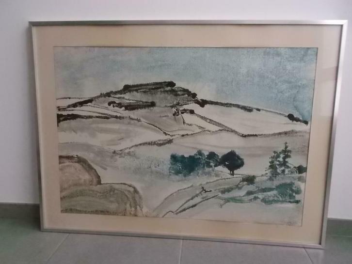 Peinture artiste liégeois Michel FOUAT, Antiquités & Art, Art | Peinture | Moderne, Enlèvement