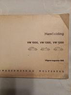 Volkswagen Vw Beetle manuelle août 69., Enlèvement ou Envoi