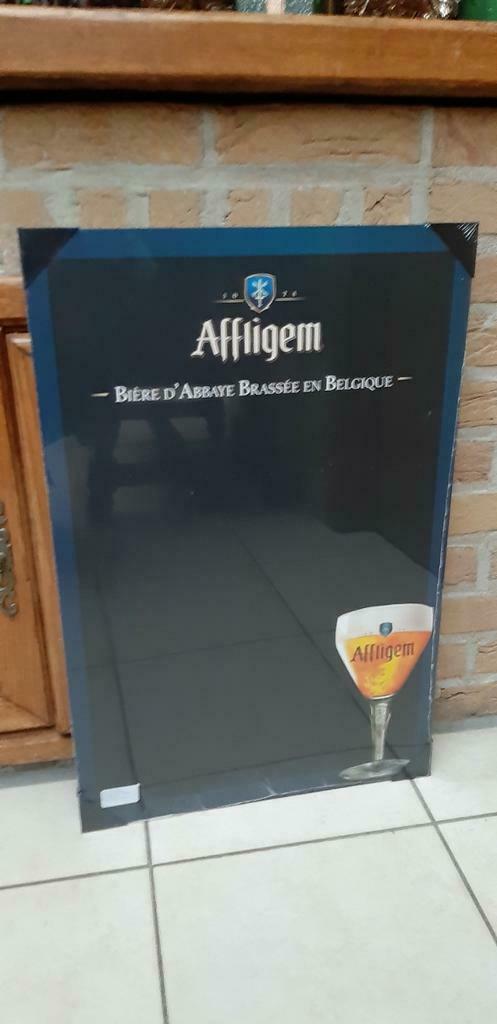 Nieuw krijtbord met bierreclame Affligem, Verzamelen, Biermerken, Nieuw, Verzenden