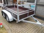 2 asser - 2.50mx1.28m (nieuw aanhangwagen). Met versterkte K