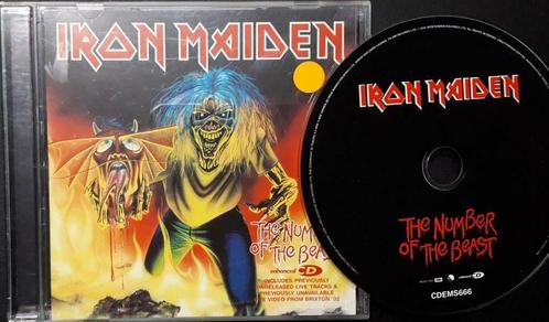 IRON MAIDEN - The number of the beast (maxi CD), Cd's en Dvd's, Cd's | Hardrock en Metal, Ophalen
