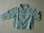 Geruit hemdje jongetjes – Marese - maatje 2 / 86, Kinderen en Baby's, Ophalen of Verzenden, Gebruikt, Jongetje, Overhemdje of Bloesje