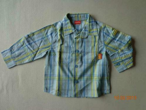 Geruit hemdje jongetjes – Marese - maatje 2 / 86, Kinderen en Baby's, Babykleding | Maat 86, Gebruikt, Jongetje, Overhemdje of Bloesje