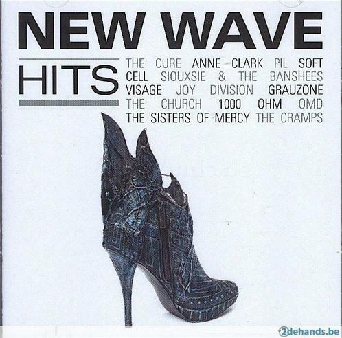  New Wave Hits. 2 Cd Box.( New & Sealed )Originele Opnames., Cd's en Dvd's, Cd's | Pop, Nieuw in verpakking, 1960 tot 1980, Boxset