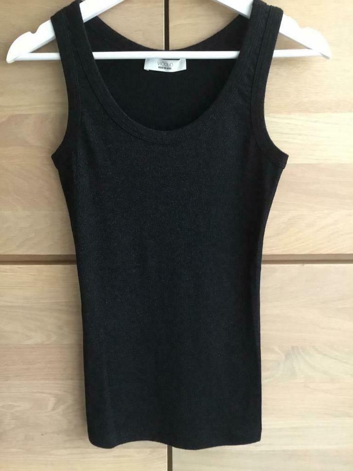 Top VICOLO NORTHLAND, Kleding | Dames, Topjes, Zo goed als nieuw, Maat 36 (S), Zwart, Ophalen of Verzenden