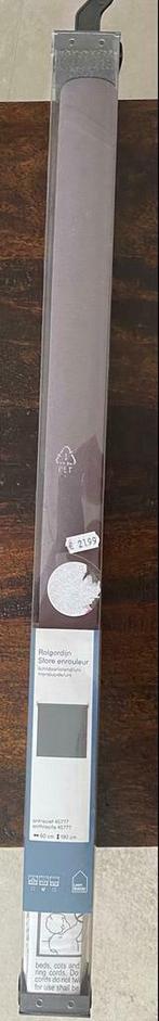 Store enrouleur gris anthracite 60cmX190cm, 50 tot 100 cm, Nieuw, Grijs, 150 tot 200 cm
