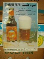 Beersign..reclame Poster.Taybeh Beer, Reclamebord, Gebruikt, Ophalen of Verzenden