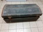 Oude houten koffer/kist., Antiek en Kunst, Ophalen