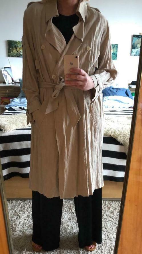 Trenchcoat Christian Wijnants, Kleding | Dames, Jassen | Zomer, Zo goed als nieuw, Maat 42/44 (L), Beige, Ophalen of Verzenden