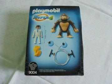 PLAYMOBIL N° 9004 Super 4 : Agent Houston + Monkey ** NOUVEA, Enlèvement, Neuf, Ensemble complet