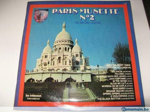 Paris Musette n°2 Le Sacré Coeur par Gilbert Dias -  33 T., Cd's en Dvd's, Vinyl | Overige Vinyl, Ophalen