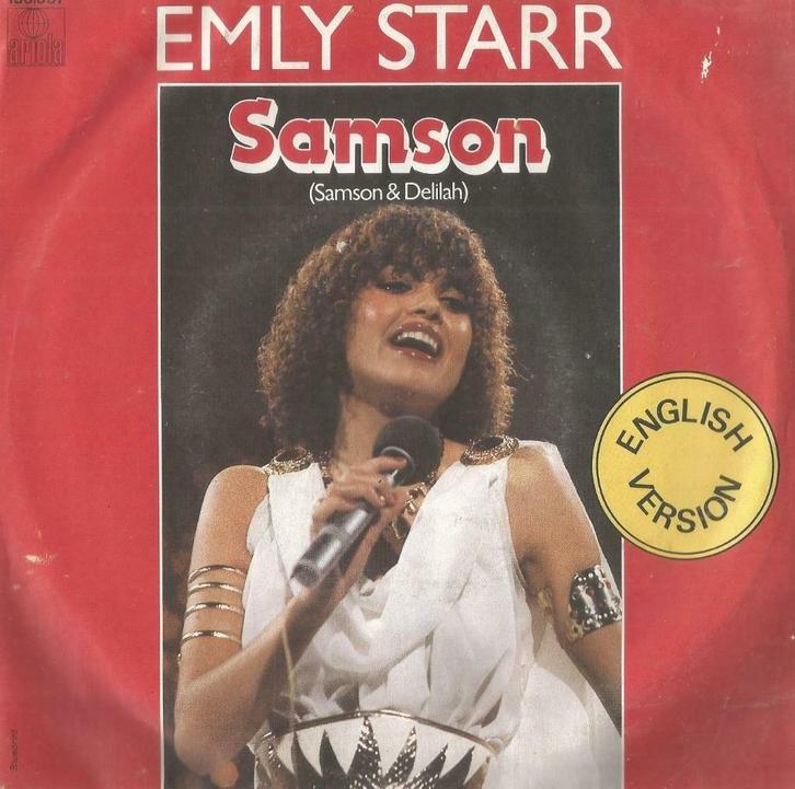 Emly Starr – Samson – Single, CD & DVD, Vinyles Singles, Utilisé, Single, Pop, 7 pouces, Enlèvement ou Envoi