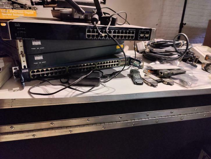 Netwerk (Cisco) switches, Computers en Software, Netwerk switches, Gebruikt, Ophalen of Verzenden