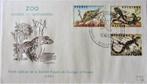 FDC'S - BELGIË- ZOO ANTWERPEN-  REPTIELEN, Postzegels en Munten, Ophalen of Verzenden, Gestempeld, Dier of Natuur