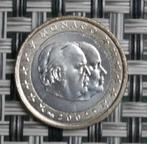 1 euro Monaco 2002 UNC, Postzegels en Munten, Munten | Europa | Euromunten, Setje, Ophalen of Verzenden, Monaco, 1 euro