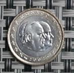 1 euro Monaco 2002 UNC, Setje, Ophalen of Verzenden, Monaco, 1 euro