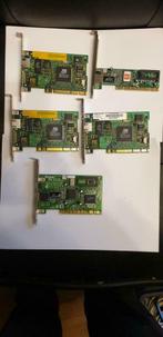 Lot de 5 cartes réseaux., Ophalen of Verzenden, Gebruikt