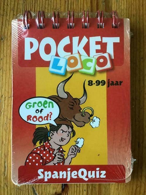 Pocket Loco SpanjeQuiz, Kinderen en Baby's, Speelgoed | Educatief en Creatief, Nieuw, Ontdekken, Ophalen of Verzenden