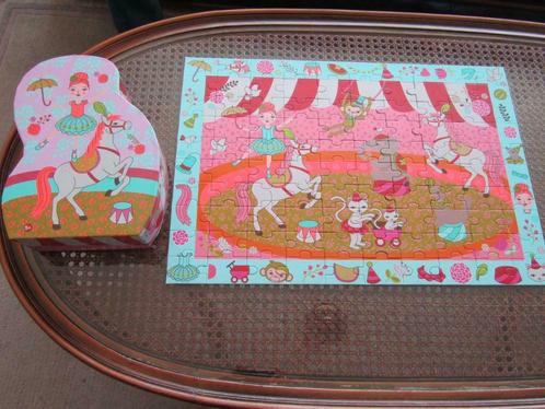 puzzel circus 100 stukjes leeftijd 5+, Enfants & Bébés, Jouets | Puzzles pour enfants, Comme neuf, 4 à 6 ans, Plus de 50 pièces
