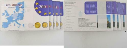 PROEFDOZEN VAN DE 5 DUITSE WORKSHOPS 2006 A,D,F,G,J, Postzegels en Munten, Munten | Europa | Euromunten, Setje, 2 euro, Duitsland