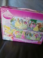 Puzzel Disney Princess, 4 puzzels, Kinderen en Baby's, Ophalen of Verzenden