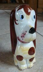 Tirelire enfant : Chien en faience 3,00€ et ourson assis 4,0, Enlèvement ou Envoi, Utilisé