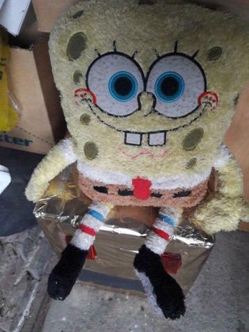 peluche bob l'éponge pour collection, Enlèvement ou Envoi, Utilisé