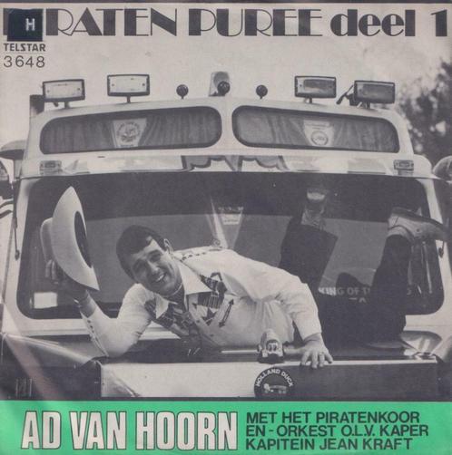 Ad Van Hoorn – Piraten puree Deel 1 & 2 - Single, CD & DVD, Vinyles Singles, Single, En néerlandais, 7 pouces, Enlèvement ou Envoi