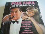 lp paul anka his 30 greatest hits  dubbele lp, 1960 tot 1980, Ophalen of Verzenden