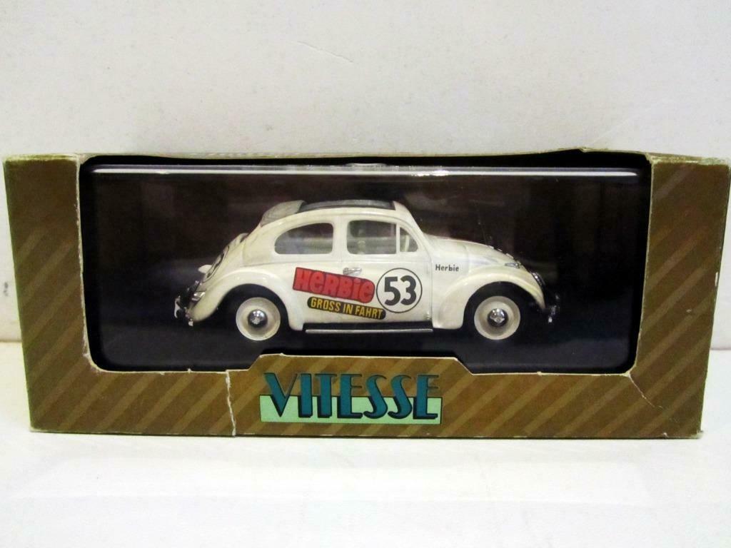 taxi Geven Verdeelstuk ② Volkswagen Herbie # 53 Disney Film Limited Edition Vitesse — Modelauto's  | Overige schalen — 2dehands