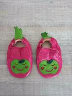Lederen slofjes maat 18/19, Kinderen en Baby's, Slofjes, Gebruikt, Meisje, Ophalen of Verzenden