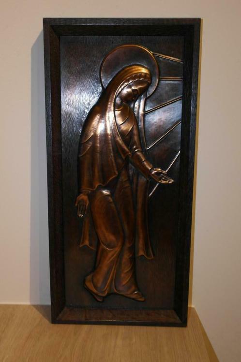 Sainte Vierge en cuivre, Antiquités & Art, Antiquités | Objets religieux, Enlèvement ou Envoi