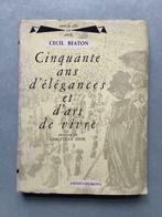 Cinquante ans d'élégances et d'art de vivre - Cecil Beaton, Boeken, Ophalen of Verzenden