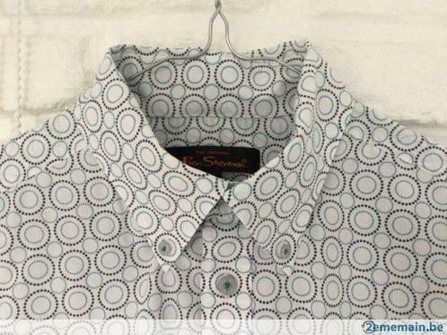 Chemise BEN SHERMAN M the original comme neuve, coton, Vêtements | Hommes, T-shirts, Porté, Taille 48/50 (M), Autres couleurs