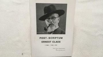 Post-Scriptum Ernest Claes, Enlèvement ou Envoi