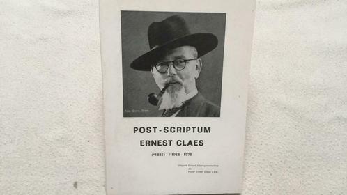Post-Scriptum Ernest Claes, Boeken, Biografieën, Ophalen of Verzenden