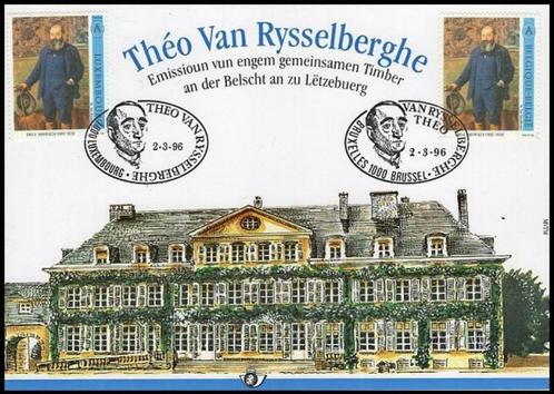 2627HK Herdenkingskaart Théo Van Rysselberghe, Postzegels en Munten, Postzegels | Europa | België, 1e dag stempel, Postfris, Ophalen of Verzenden