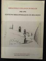 Publications bibliophiles en Belgique 1985-1990, Envoi
