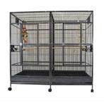 Cage perroquet DOUBLE CAGE ARA GRIS GABON CACATOES neuf, Envoi, Neuf