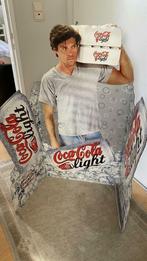 Verschillende retro Coca Cola kartonnen reclameborden, Collections, Comme neuf, Enlèvement