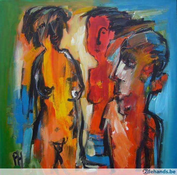 Peter Hermans, 'Keuze in Rood', Antiquités & Art, Art | Peinture | Moderne, Enlèvement