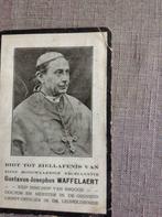 Gedenkprentje Gustavus Waffelaert - bisschop van Brugge, Verzamelen, Bidprentjes en Rouwkaarten, Ophalen of Verzenden, Bidprentje